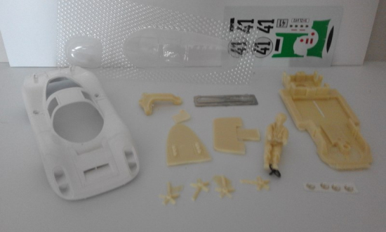 Preview: Porsche 907 LH LeMans 67 Nr. 41 lakiert